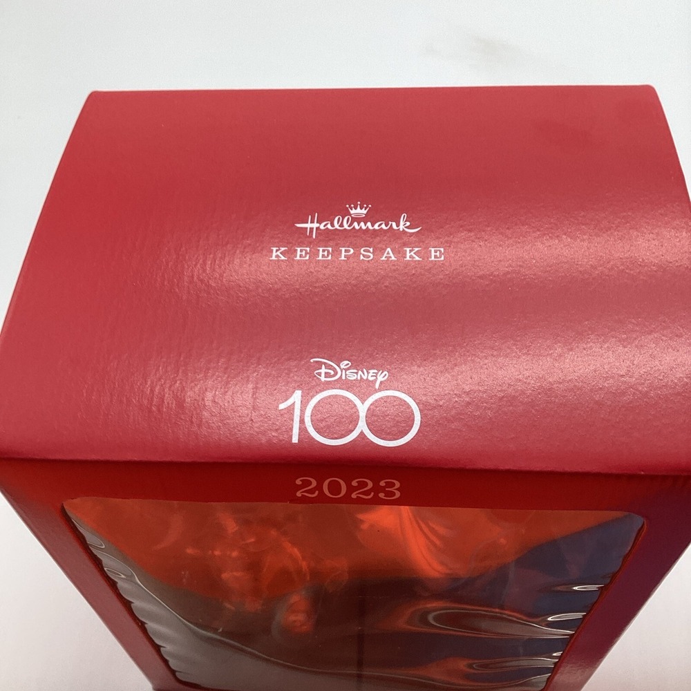 Hallmark Keepsake Disney 100 Pixar & Princesses 4 Ornament Set 2023 QXD6769 NEW - Picture 3 of 8